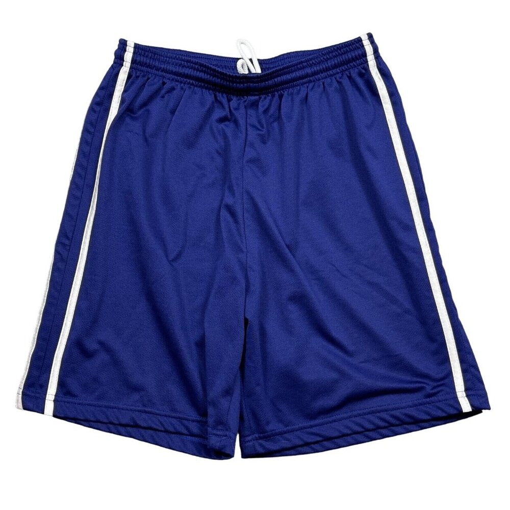 Vintage Pro Spirit Shorts Mens Medium Blue Made in USA Drawstring Waist Lined